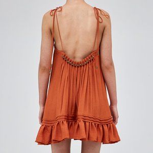 The Fifth Label Harper Boho Low Back Mini Dress